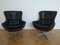 Egg Swivel Lounge Chairs, Denmark, 1970s, Set of 2, Image 3