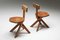 Solid Elm Model S34 Dining Chair by Pierre Chapo, 1960s 7