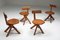 Solid Elm Model S34 Dining Chair by Pierre Chapo, 1960s 13