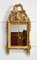Espejo estilo Louis XVI antiguo pequeño de madera dorada, Imagen 15