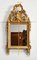 Espejo estilo Louis XVI antiguo pequeño de madera dorada, Imagen 16