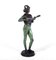 Antique Bronze Standing Music Man Sculpture by Barbedienne Fondeur, 1880s, Image 12