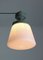 Vintage Industrial Opaline Glass Pendant Lamp, 1970s 5