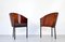 Vintage Italian Enameled Steel and Plywood Costes Dining Chairs by Philippe Starck, Set of 2 9