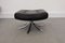 Mid-Century Leather and Tubular Chrome Lounge Chair and Ottoman Set, Set of 2 5