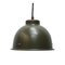 Vintage Industrial Green Metal Pendant Lamp 1