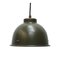 Vintage Industrial Green Metal Pendant Lamp, Image 1
