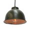 Vintage Industrial Green Metal Pendant Lamp 2