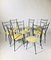 Französische Stühle von Colette Gueden für Primavera, 1950er, 8er Set 2