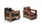 Mid-Century Wooden Lounge Chairs, 1960s, Set of 2, Image 5