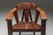 Walnut Craftsman Armchair, 1960s, Image 4