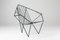 Metal and Acrylic Glass Lounge Chair, 1970s, Image 7