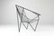 Metal and Acrylic Glass Lounge Chair, 1970s, Image 5