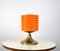 Lampe de Bureau Mid-Century en Verre Orange, 1960s 2