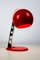 Rote Mid-Century Tischlampe, 1970er 8