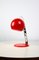 Mid-Century Red Table Lamp, 1970s 1