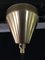 Vintage Brass Model P-295 Pendant Lamp by Fritz Schlegel for Lyfa, 1960s, Image 8