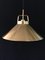 Lampe à Suspension Modèle P-295 Vintage en Laiton par Fritz Schlegel pour Lyfa, 1960s 3