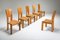 Scandinavian Modern Dining Chairs, 1970s, Set of 6 8