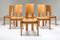 Scandinavian Modern Dining Chairs, 1970s, Set of 6, Image 2