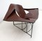 Fauteuil Postmoderne en Cuir par Jacques Harold Pollard pour Matteo Grassi, Italie, 1980s 8