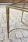 Vintage Gilded Wrought Iron Coffee Table by Maison Ramsay, 1960s 10
