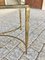 Vintage Gilded Wrought Iron Coffee Table by Maison Ramsay, 1960s, Image 5