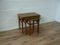 Tavolini ad incastro in teak di Poul Hundevad per Fabian, set di 3, Immagine 4