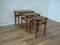 Teak Nesting Tables by Poul Hundevad for Fabian, Set of 3 1