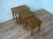 Teak Nesting Tables by Poul Hundevad for Fabian, Set of 3, Image 9