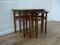 Teak Nesting Tables by Poul Hundevad for Fabian, Set of 3 6