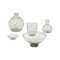 Ribbon-Trailed Glass Vases and Bowls by Barnaby Powell for Whitefriars, 1930s, Set of 7 12