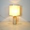 Cylindrical Travertine Table Lamp, 1960s 4