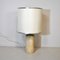 Cylindrical Travertine Table Lamp, 1960s 2