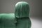 Green Velvet Modular Camaleonda Sofa by Mario Bellini for B&B Italia / C&B Italia, 1970s, Set of 4, Image 9