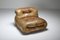 Brown Leather Soriana Lounge Chair by Tobia & Afra Scarpa, 1960s, Image 10
