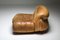 Brown Leather Soriana Lounge Chair by Tobia & Afra Scarpa, 1960s, Image 8