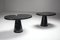 Tavolini serie Eros in marmo nero di Angelo Mangiarotti per Skipper, anni '70, set di 2, Immagine 2