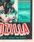 Póster francés vintage de la película Godzilla de A. Poucel, 1954, Imagen 4