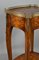 French Inlaid Marquetry Side Table, 1950s, Image 3