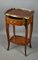 French Inlaid Marquetry Side Table, 1950s, Image 12