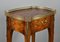 French Inlaid Marquetry Side Table, 1950s 14