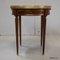 Antique Louis XVI Mahogany Bouillotte Side Table 16