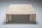 Square Travertine Coffee Table by Gae Aulenti, 1960s 9