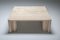 Square Travertine Coffee Table by Gae Aulenti, 1960s, Image 9