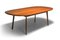 Mid-Century Wengé and Cherry Dining Table, 1960s, Image 1