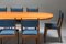Mid-Century Wengé and Cherry Dining Table, 1960s 7