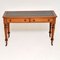 Antique Victorian Mahogany Writing Table Desk, Image 1