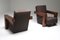 Utrecht Stühle aus Holz von Gerrit Rietveld, 1960er, 2er Set 2