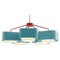 Carousel 5 or 3 Arm Suspension Lamp by Utu Soulful Lighting 1